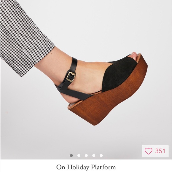 Free People On Holiday PlatForm Heels - Picture 1 of 15